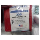Bid x 5 : Bib Apron (Red)