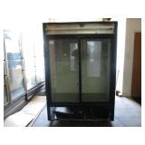 True 2 Sliding Door Refrigerator Merchandiser