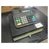 Cash Register w/Locking Cash Drawer