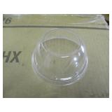 Disposable Clear Dome Lids, 800 count
