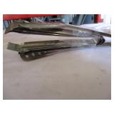 Lot of 4 Stainless Steel Tongs
