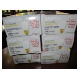 Lot of 6 Boxes of Sign Bulbs, 11W
