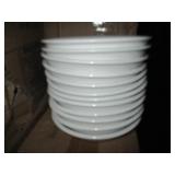 Lot of 12 White Bowls, 24 oz, 8.5"