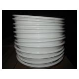 Lot of 12 White Bowls, 24 oz, 8.5"