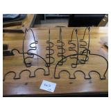 Lot of 7 Wine Racks