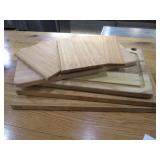 Lot of 7 Cutting Boards