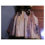 Lot of 13 Bread Boards