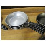 Lot of 4 Skillets