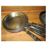 Lot of 4 Skillets