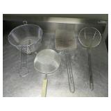 Lot of 4 Fryer Baskets