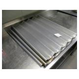 Lot of 3 Baguette Bread Pans