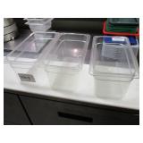 Lot of 3 Food Pans