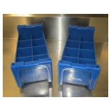 Lot of 2 Silverware Racks