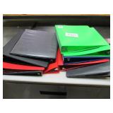 Lot of 11 Binders