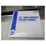 10" Filter Cones, 50 count