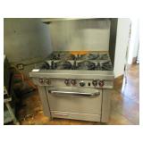 6 Burner Gas Range