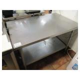 SS Work Table, 3Hx48Lx30D