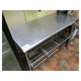 SS Work Table, 36Hx45Lx24D