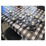 Lot of 3 Candle Centerpieces