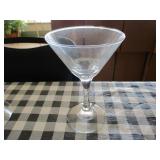 Lot of 31 Martini Glasses