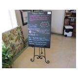 Liquid Chalk Board and Easel
