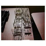 Lot of 9 Condiment Caddies