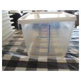 Lot of 2 Food Storage w/Lid