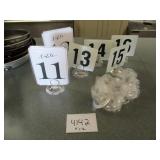 Lot of 12 Table Numbers