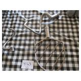 Lot of 2 Mixer Attachments