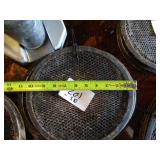 Lot of 10 Pizza Screens, 10"