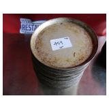 Lot of 15 Round Baking Sheets, 10"