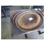 Lot of 3 Serving Trays