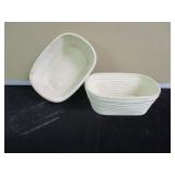 Lot of 2 Wood Baskets
