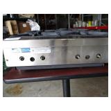 4 Burner Gas Countertop Range