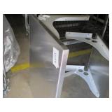 Lot of 2 Metal Shelves