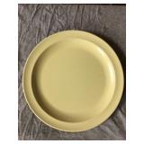 Lot of 24 NEW Plate, 10.25" Pastel Yellow