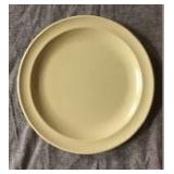 Lot of 48 NEW Plate, 6.5" Pastel Yellow
