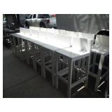 Lot of 15 Bar Chairs