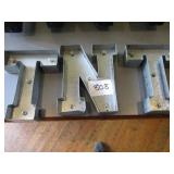 T-N-T Lighted Metal Letters