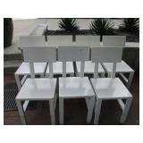 Lot of 7 Chairs