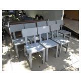 Lot of 8 Chairs