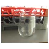 Lot of 10 Stemless Wine Glasses