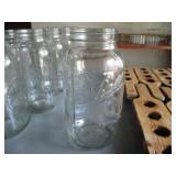 Lot of 16 Canning Jars, 3 Tall