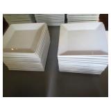 Lot of 40 Plates, 8" Square