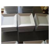 Lot of 60 Plates, 8" Square