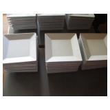 Lot of 60 Plates, 8" Square