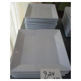 Lot of 40 Plates, 10" Square