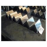 Lot of 20 Stainless Steel Taco Stands