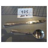 Lot of 200+ Butter Knives and Spoons