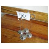 Lot of 4 Table Number Holders